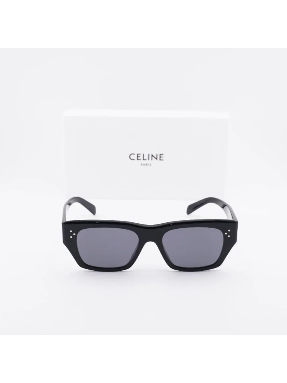 Celine CL40297U 01D Square Sunglasses - Black / Grey